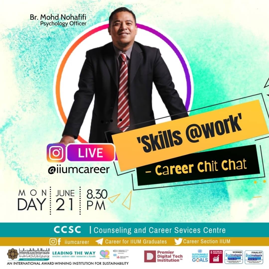 Career Chit-Chat 3/2021: "SKILLS @work