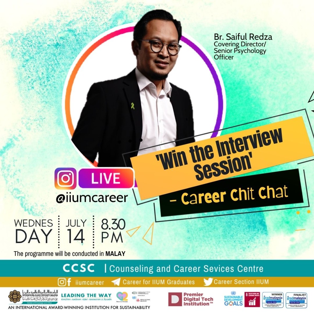 Career Chit-Chat: "Win the Interview Session"