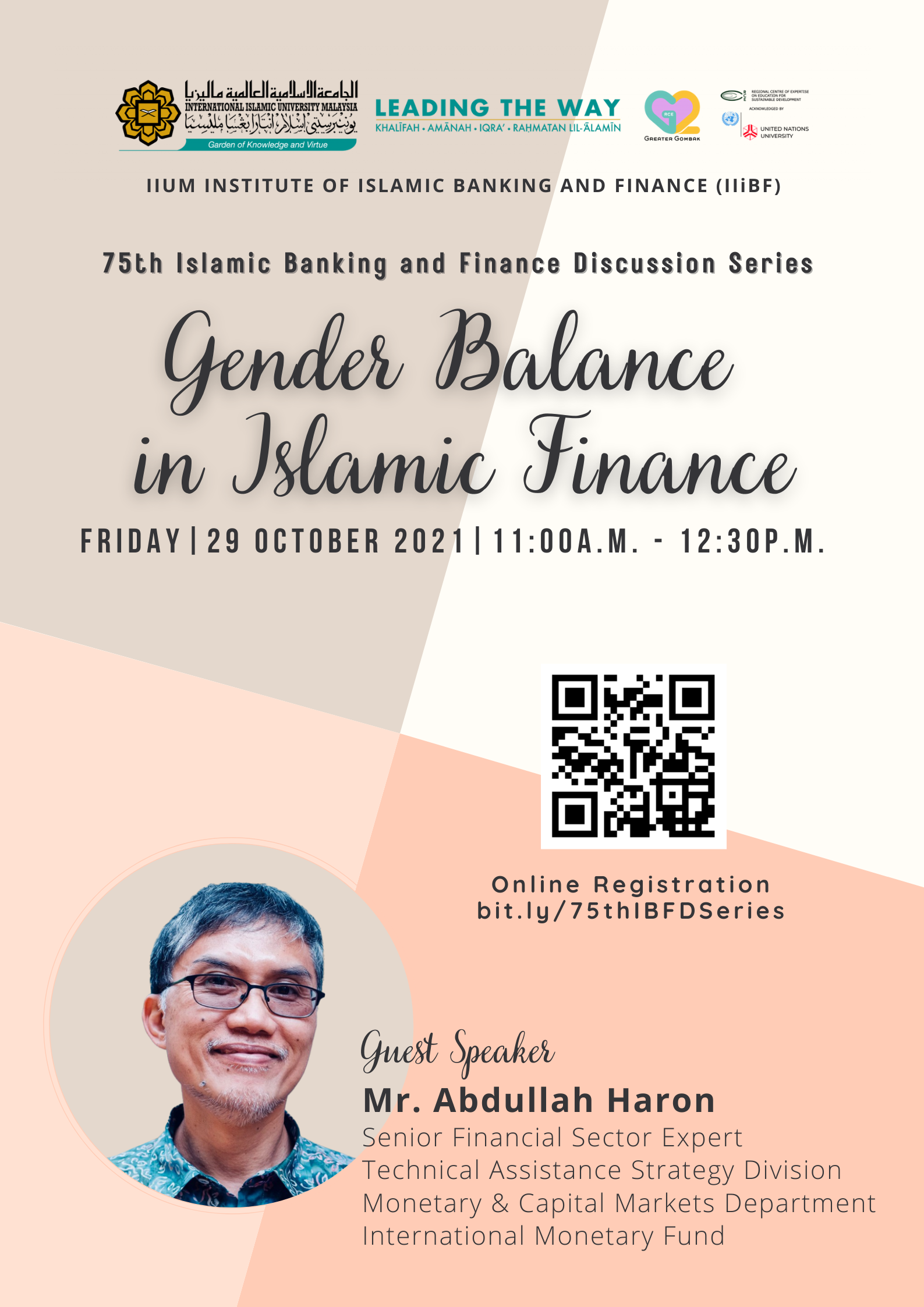 75th Islamic Banking and Finance Discussion Series