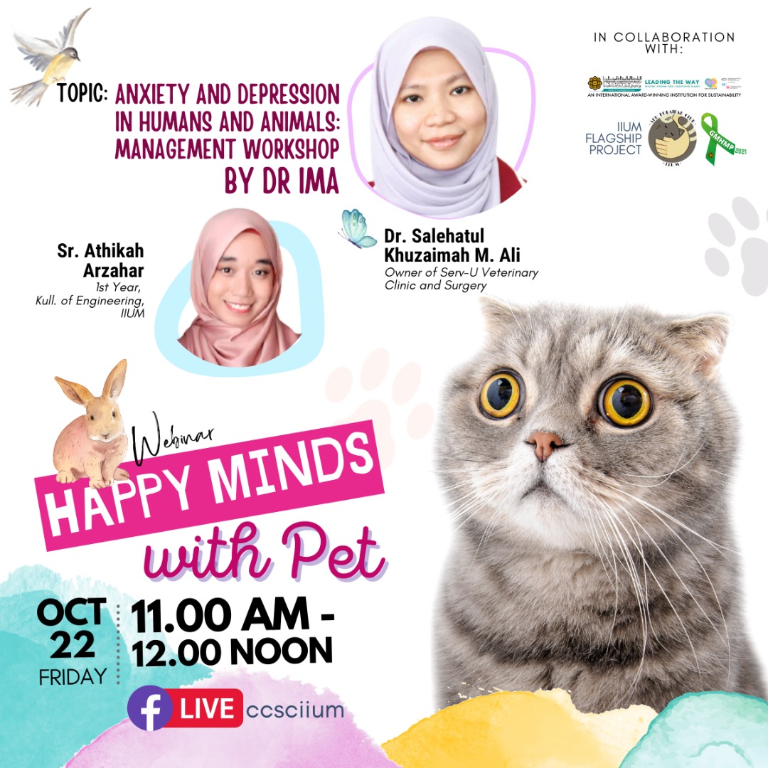 WEBINAR HAPPY MINDS WITH PETS
