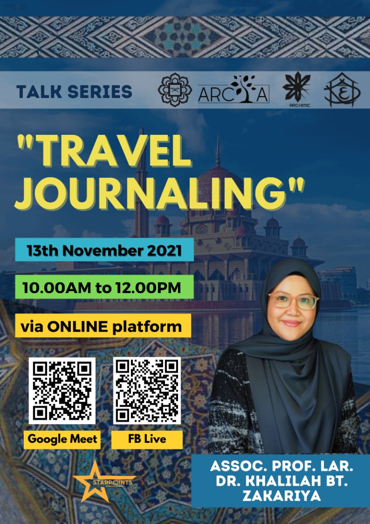 ARCLA Talk Series: "Travel Journaling"