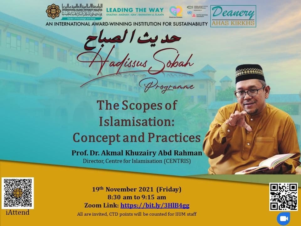 Hadissus Sabah programme (The scope of Islamisation :Concept and practices