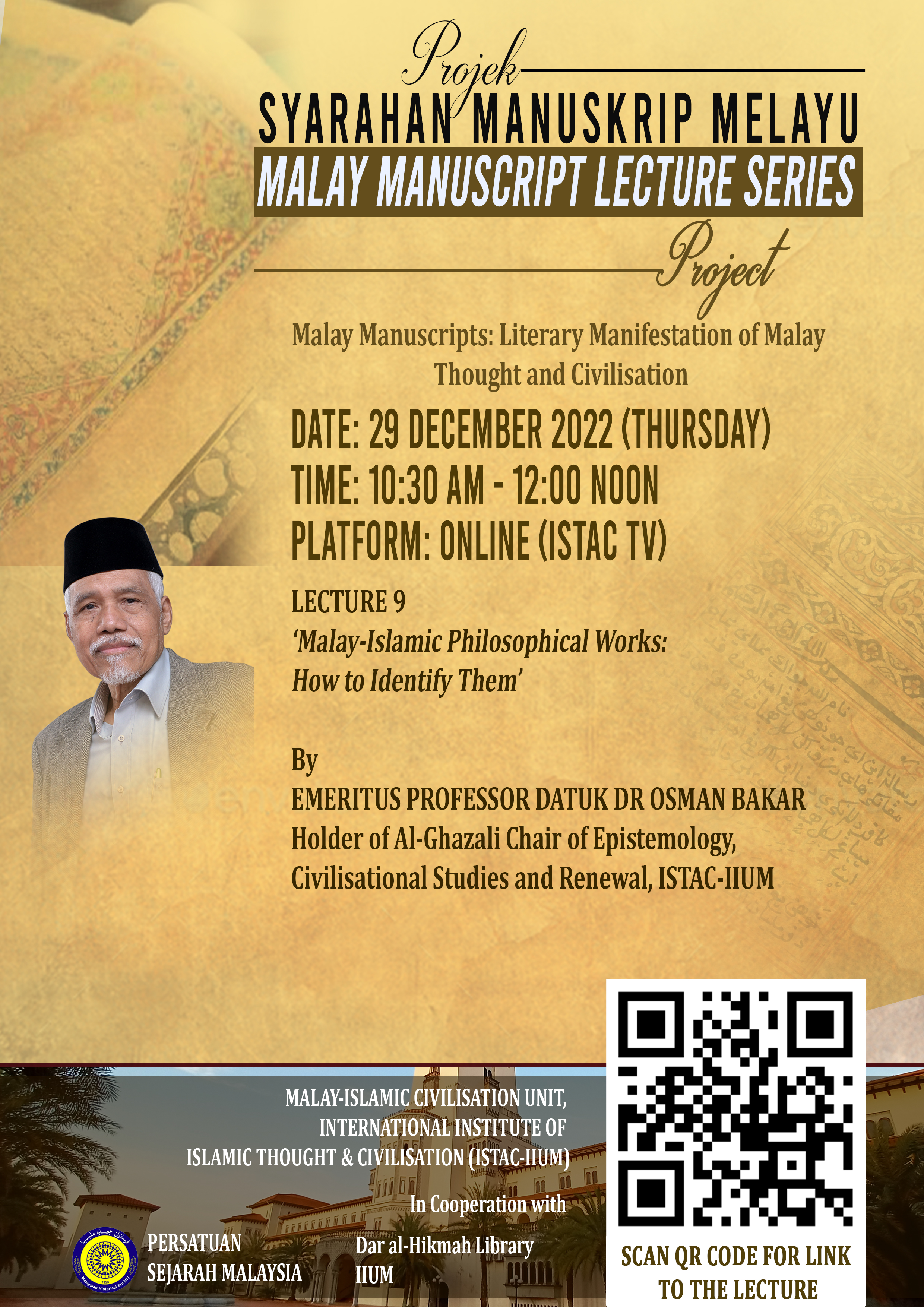 MALAY MANUSCRIPT LECTURE SERIES PROJECT_LECTURE 9