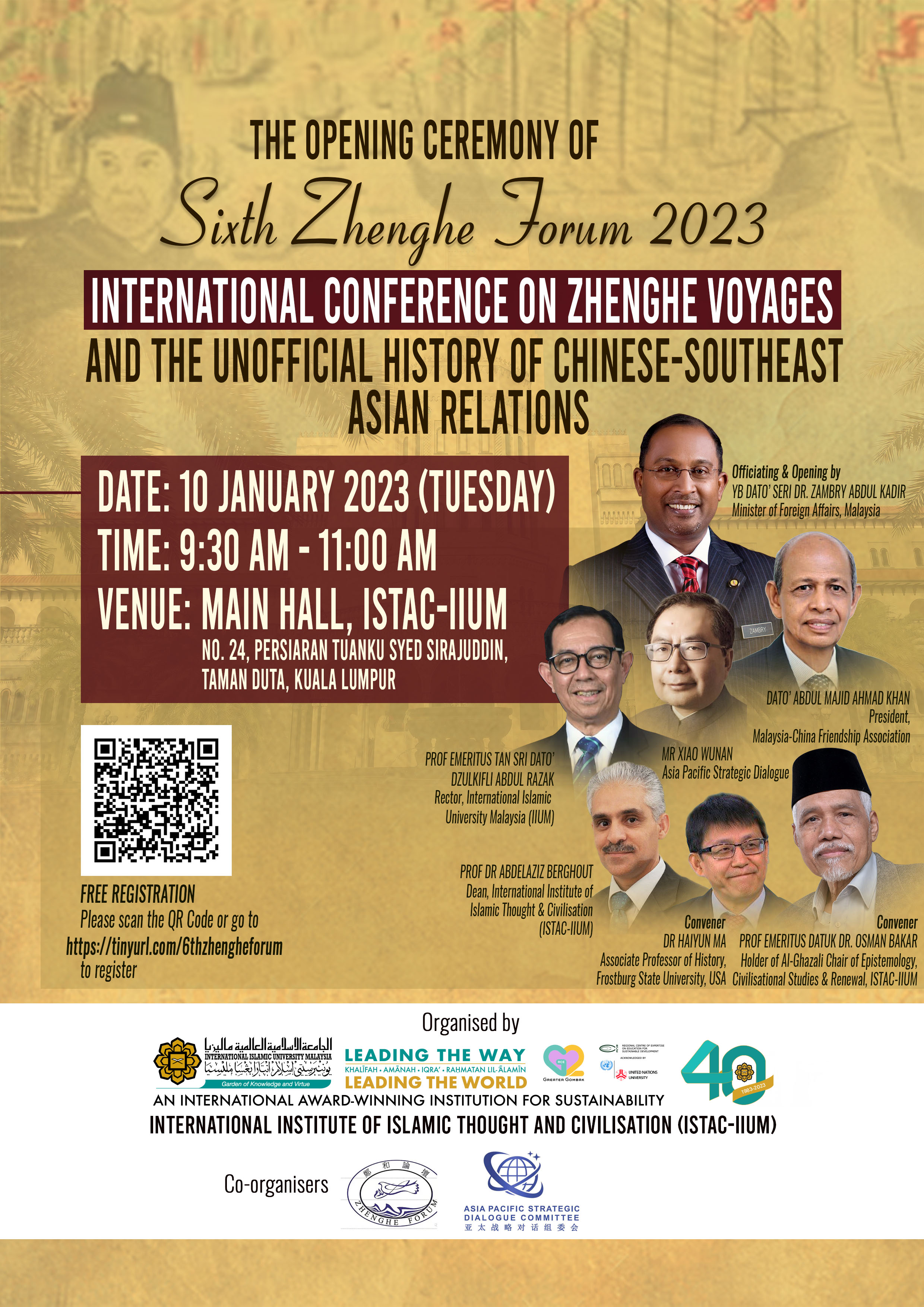 The 6th Zhenghe Conference International Conference on Zhenghe  Voyages and the Unofficial History of Chinese-Southeast Asian Relations