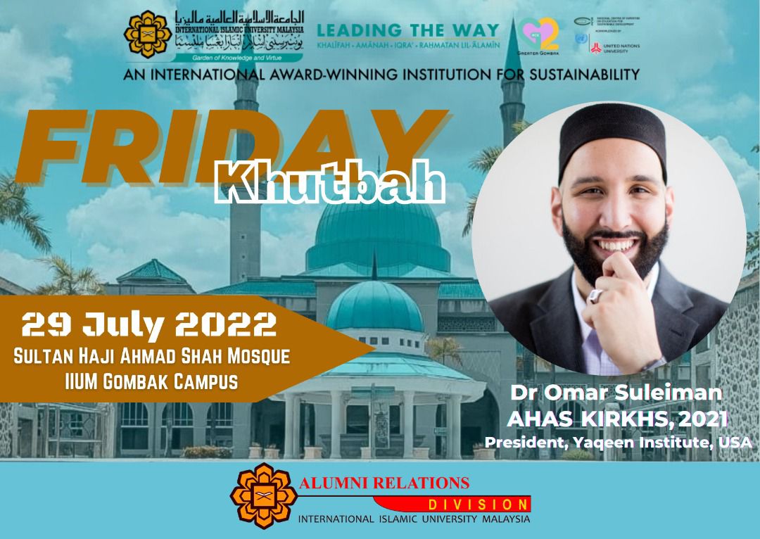 Friday Khutbah By Dr Omar Suleiman