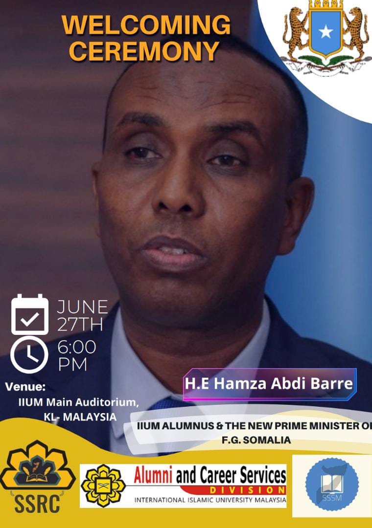 60 Minutes with IIUM Alumni with H.E Hamza Abdi Barre
