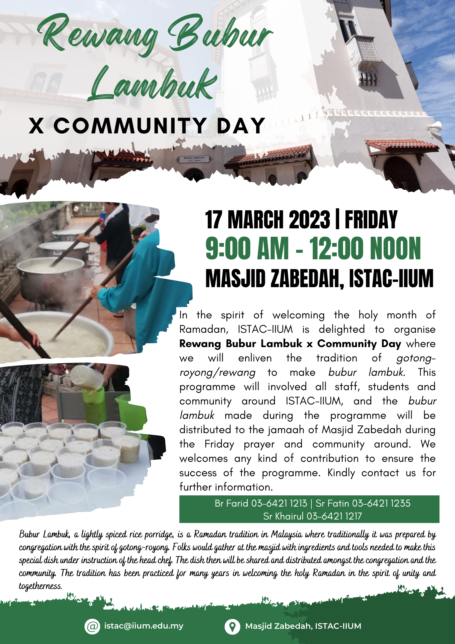 REWANG BUBUR LAMBUK X COMMUNITY DAY NO.3/2023