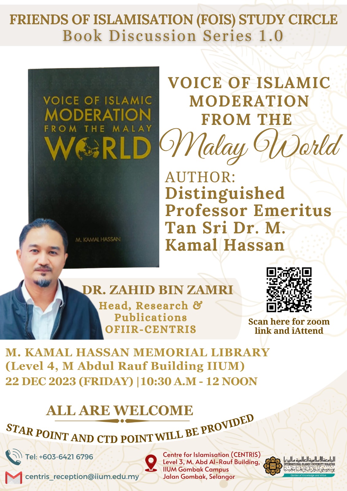 VOICE OF ISLAMIC MODERATION FROM THE MALAY WORLD